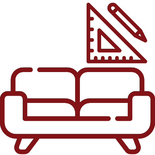 ícone sofá personaizável