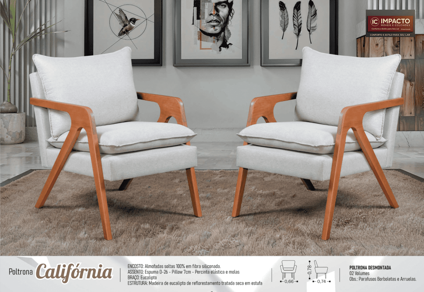 Poltrona Califórnia